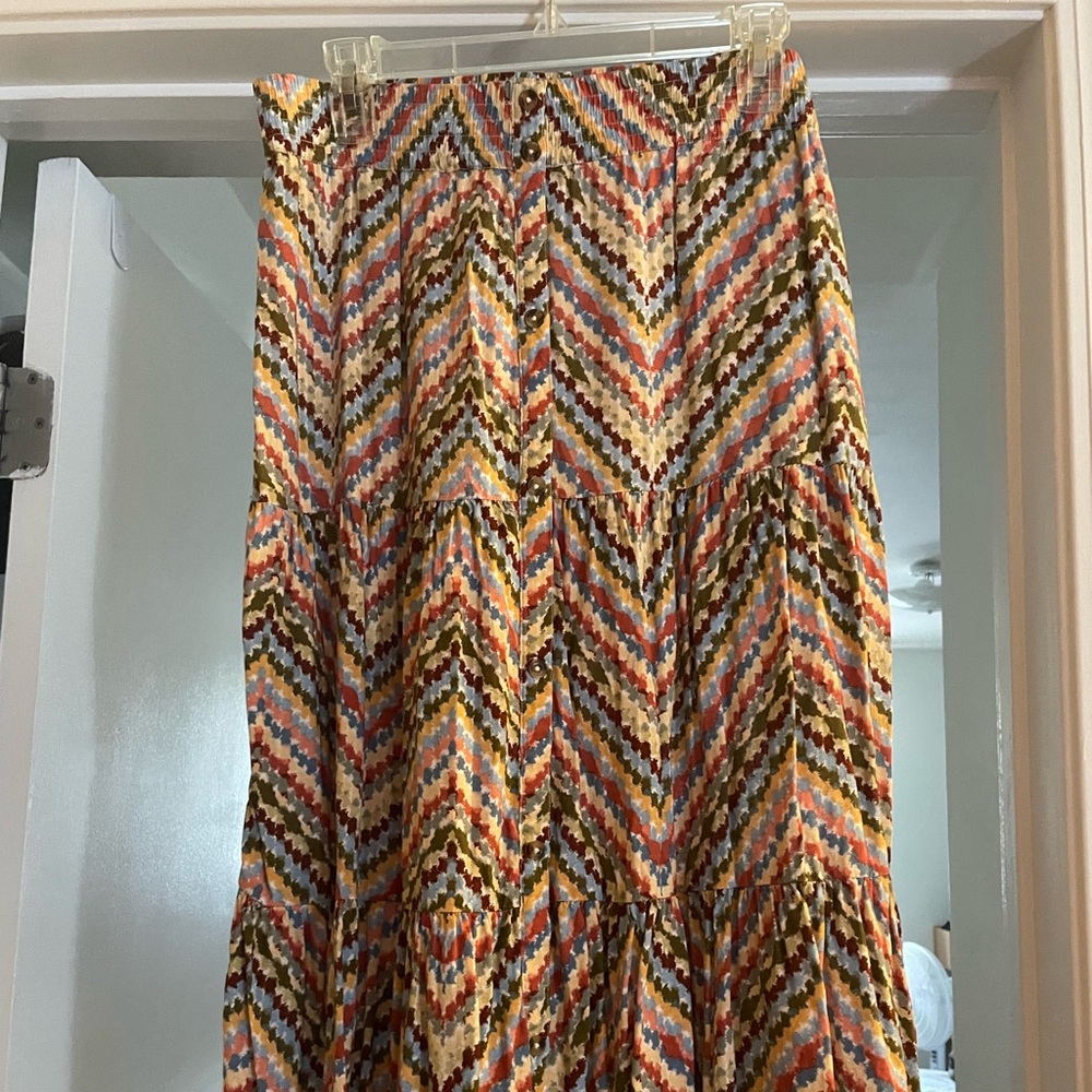 Sonoma, M Tiered Midi Skirt